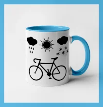 Cyklista za každého počasia Cyklista za každého počasia