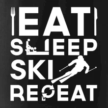 Eat sleep ski repeat