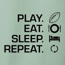 Play Eat Sleep Repeat americký fotbal