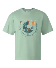 Folklór - sliepky s margarétkami