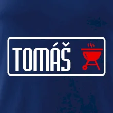 Tričko na grilovanie s vlastným menom Tričko na grilovanie s vlastným menom