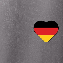 Germany love prso - Nemecká vlajka