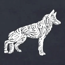 Nemecký ovčiak - tattoo