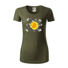 Bitcoin v tričku Bitcoin v tričku