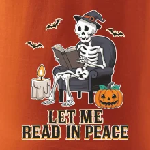 Let me read in peace