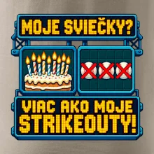 Moje sviečky viac ako moje strikeouty