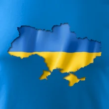 Ukrajina vlajka mapa Ukrajina vlajka mapa