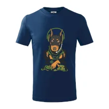 Bojový doberman (Pecka design)
