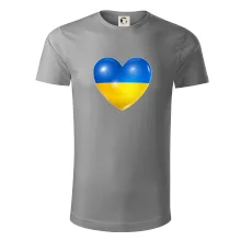 Ukrajina srdce vlajka Ukrajina srdce vlajka