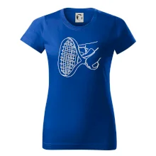 Tenisová raketa jedným ťahom Tenisová raketa jedným ťahom