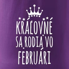 Kráľovné sa rodia vo februári