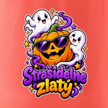 Strašidelne zlatý - veselá tekvica a duchovia