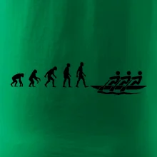 Evolúcia veslovanie 3 ľudia
