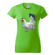 Sliepka kreslená biela