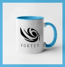 Vortex logo jednofarebné Vortex logo jednofarebné
