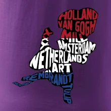 Mapy - názvy miest - Holandsko