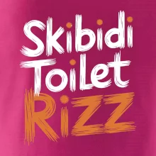 Skibidi Toilet Rizz nápis