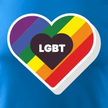 LGBT srdce dúhové