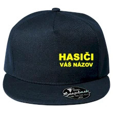 Hasiči - žltý nápis - váš názov zboru