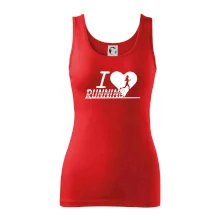 I love running dievča