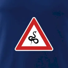 Dopravná značka - Pozor had