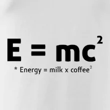 e = mc2 - coffee milk e = mc2 - coffee milk