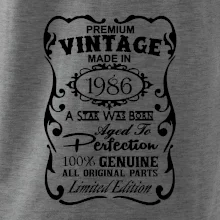 Vintage Etiketa - 1986 Vintage Etiketa - 1986