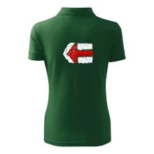 Párová turistická značka  červená