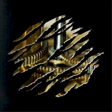 Roztrhnuté triko - hodinový strojček