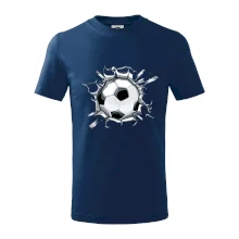Futbalová lopta v triku Futbalová lopta v triku
