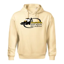 Bagrista v kruhu - vlastný nápis