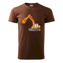 Bager bez nápisu oranžový