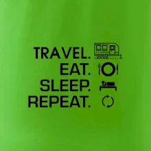 Eat sleep travel - Veľký príves