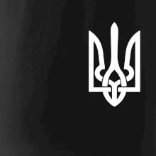 Ukrajina trojzubec prsník Ukrajina trojzubec prsník