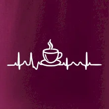 EKG hrnček kávy EKG hrnček kávy