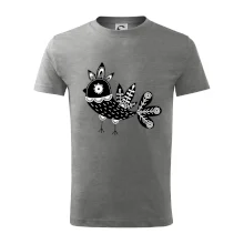 Vtáčik čiernobiely folklór