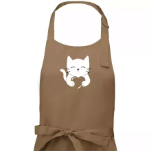 Mačka drží srdce Mačka drží srdce