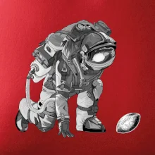 Americký futbal astronaut