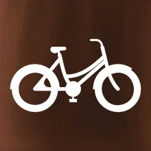 Obrázok kolesa na prsníku mestský bicykel