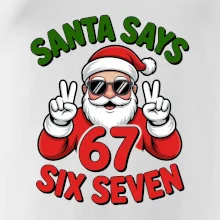 Santa says 67