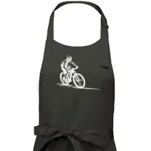 MTB kreslený cyklista MTB kreslený cyklista