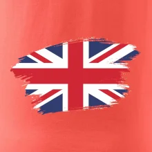 Britská vlajka roztrhaná