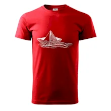 Letná romantika - papierová loďka