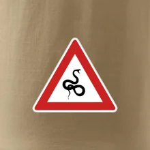 Dopravná značka - Pozor had
