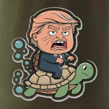 Trump a korytnačka
