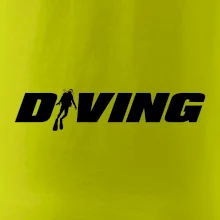 Diving nápis potápač