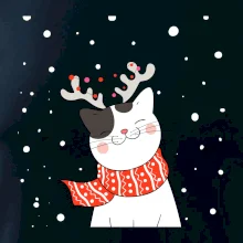 Mačka sa sobími rohmi