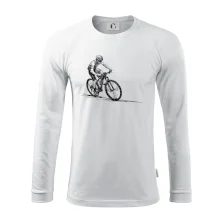 MTB kreslený cyklista MTB kreslený cyklista