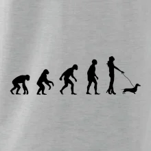 Jazvečík Evolúcia žena Jazvečík Evolúcia žena