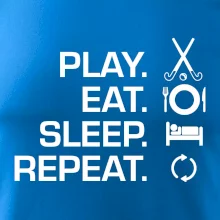 Play eat sleep repeat pozemný hokej
